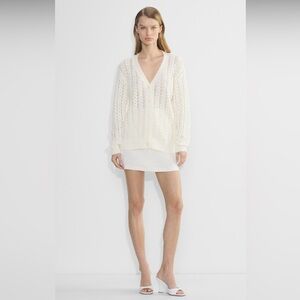 Wilfred Cream V-Neck Sweater